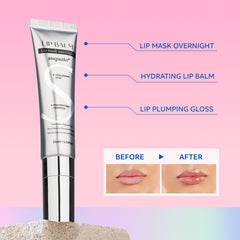 Suquato: texture du baume hydratant qui nourrit et apaise les lèvres.