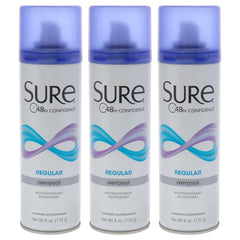 Sure aérosol Regular senteur bouteille offre protection durable et fraîcheur