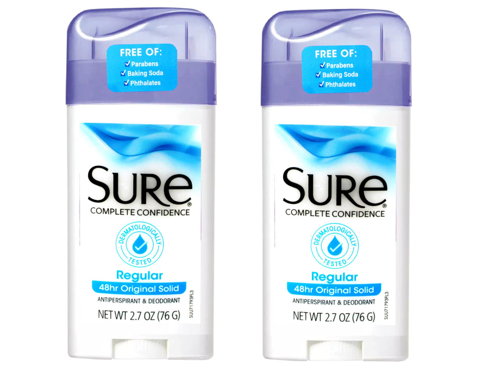 Confort quotidien et fraîcheur durable avec Sure antitranspirant solide