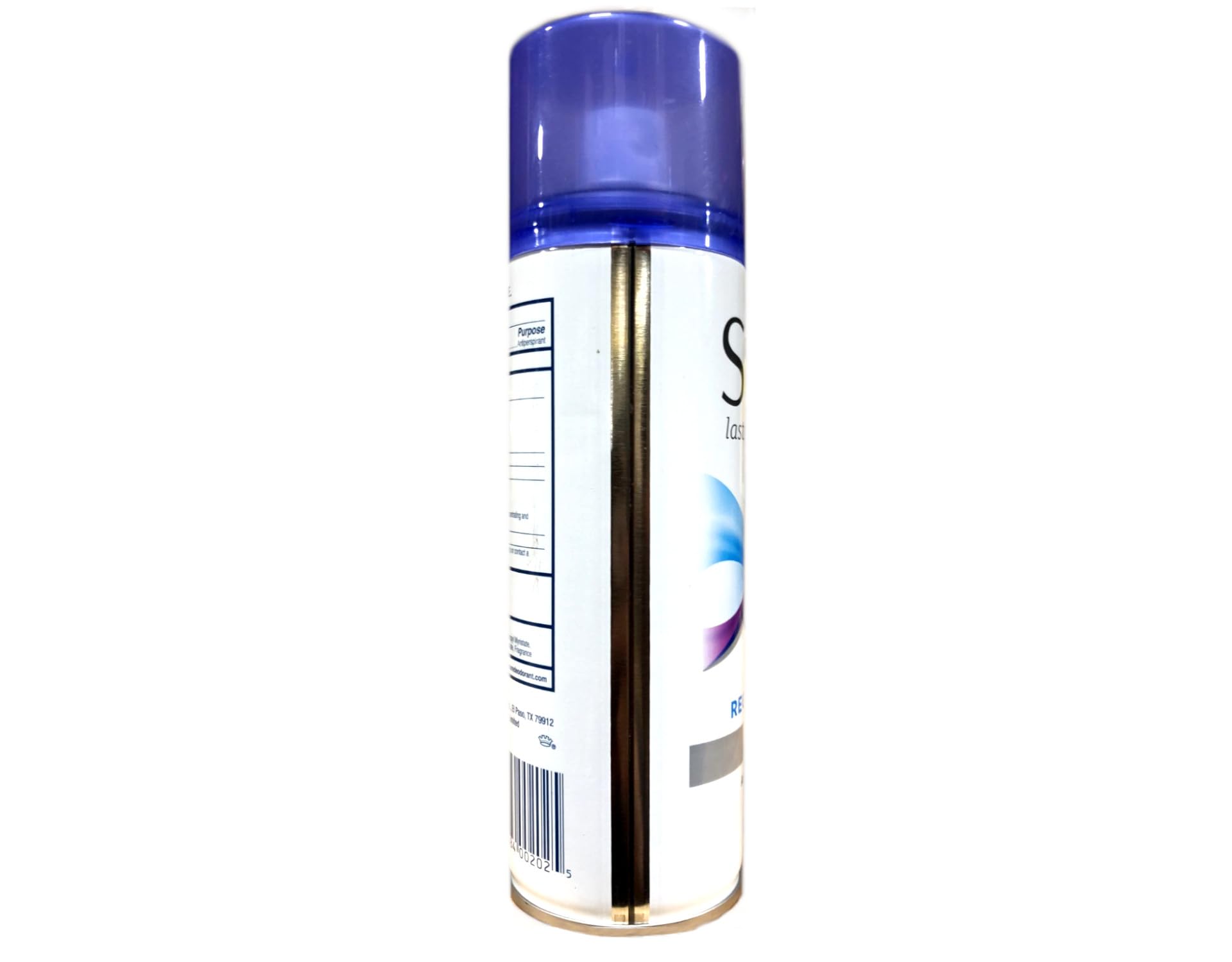 Sure AP Spray Déodorant sur étagère, emballage compact idéal pour la salle de bains.