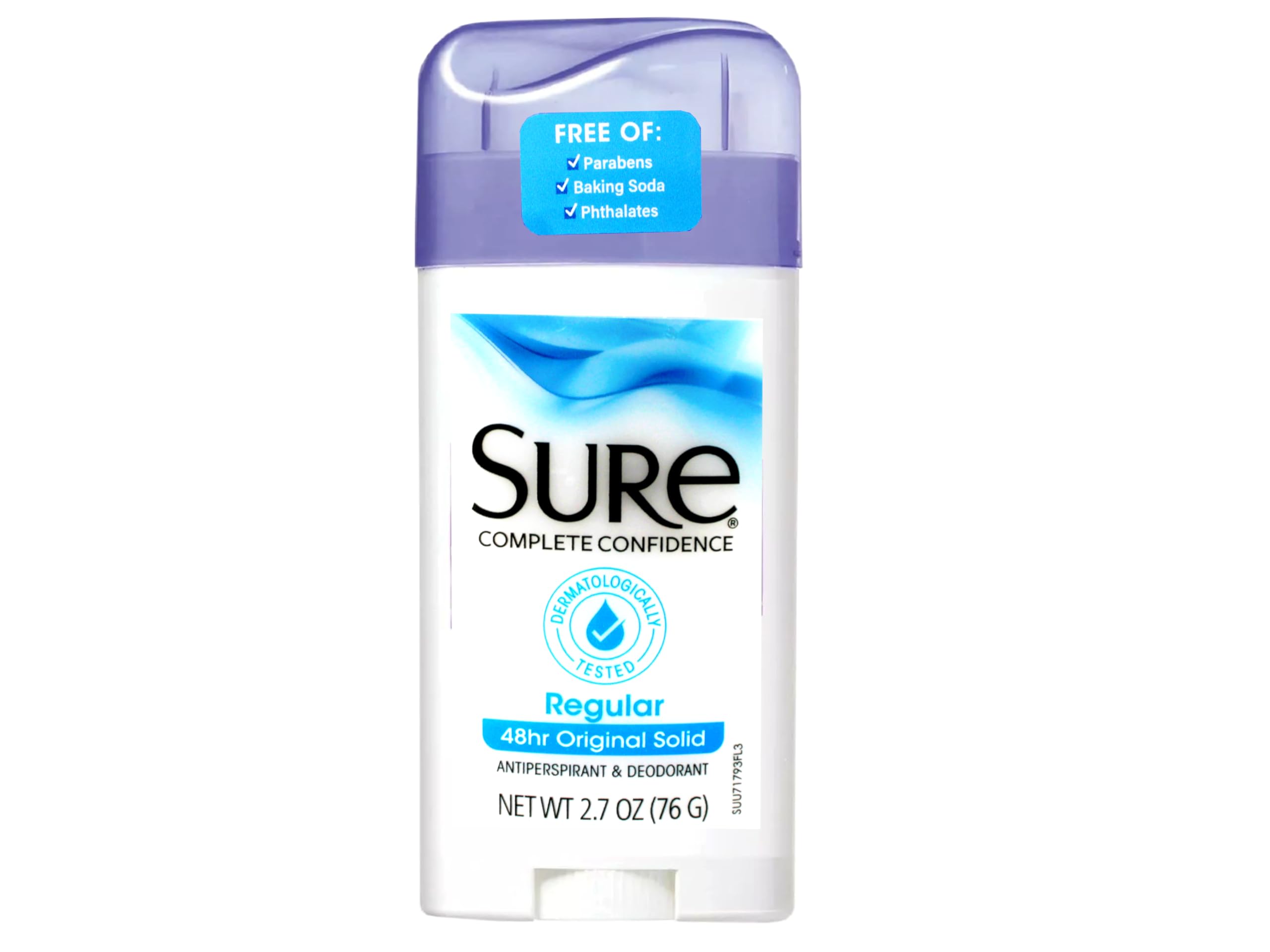Vue avant du bâton Sure original – prêt pour l’utilisation