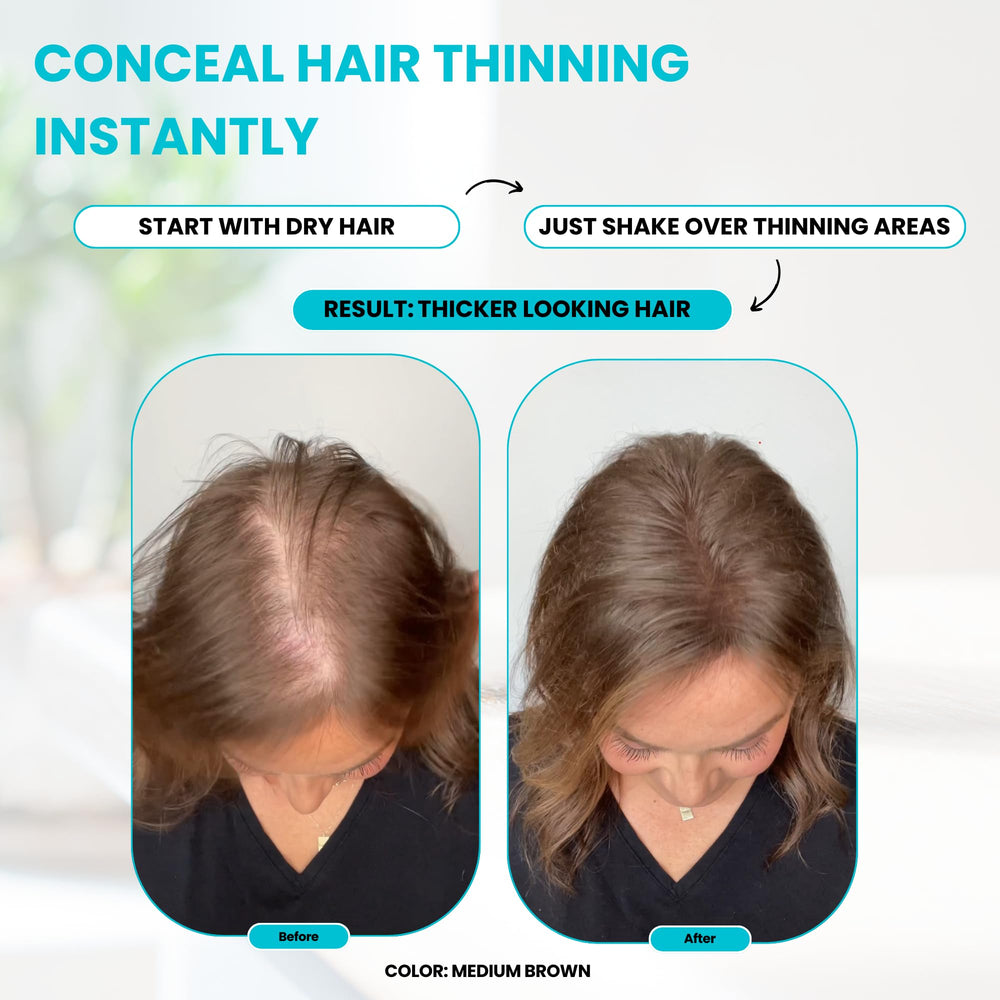 Surethik application-cheveux démonstration pratique et rapide pour un effet instantané.