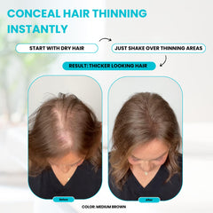 Surethik application-cheveux démonstration pratique et rapide pour un effet instantané.