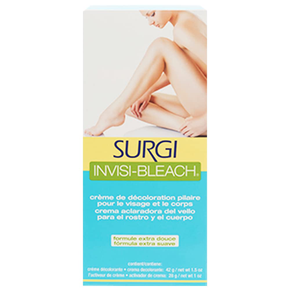 Surgiwax crème éclaircissante poils visage: éclaircissement progressif et naturel.