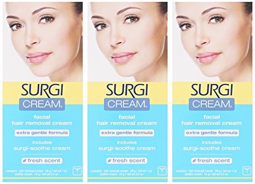 Surgiwax Surgi-cream: pack trois tubes, soin post-épilation inclus.