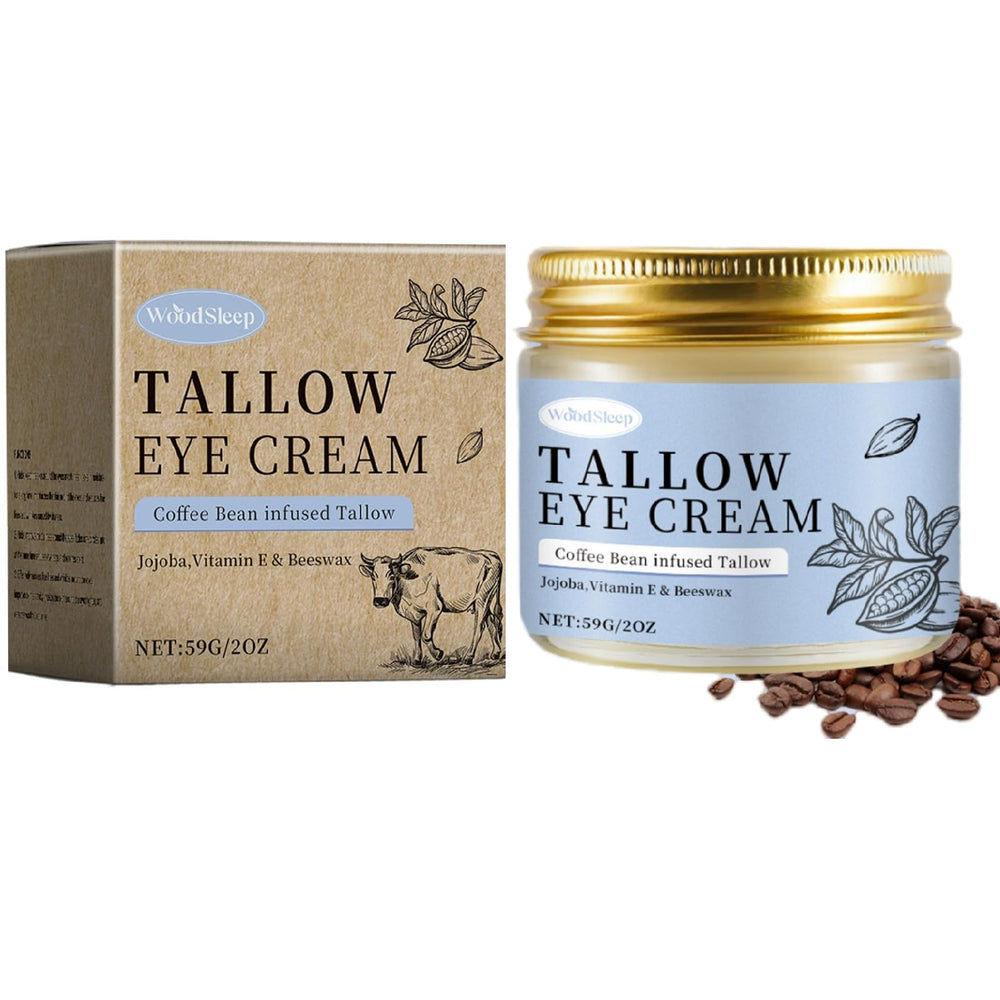 SURORAIN creme yeux au suif boeuf et cafe, douceur hydratante et ridules lissées
