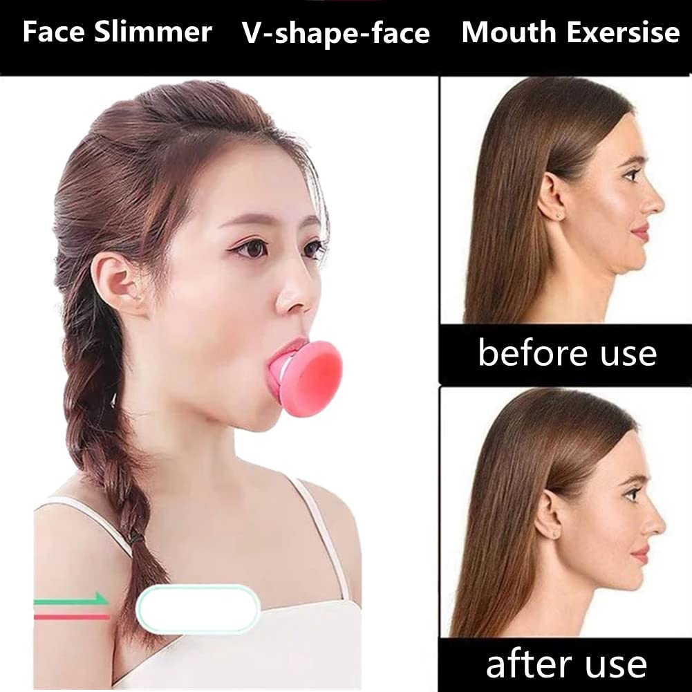 SURORAIN Face Exerciser en main, utilisation quotidienne simple pour tonifier le visage.