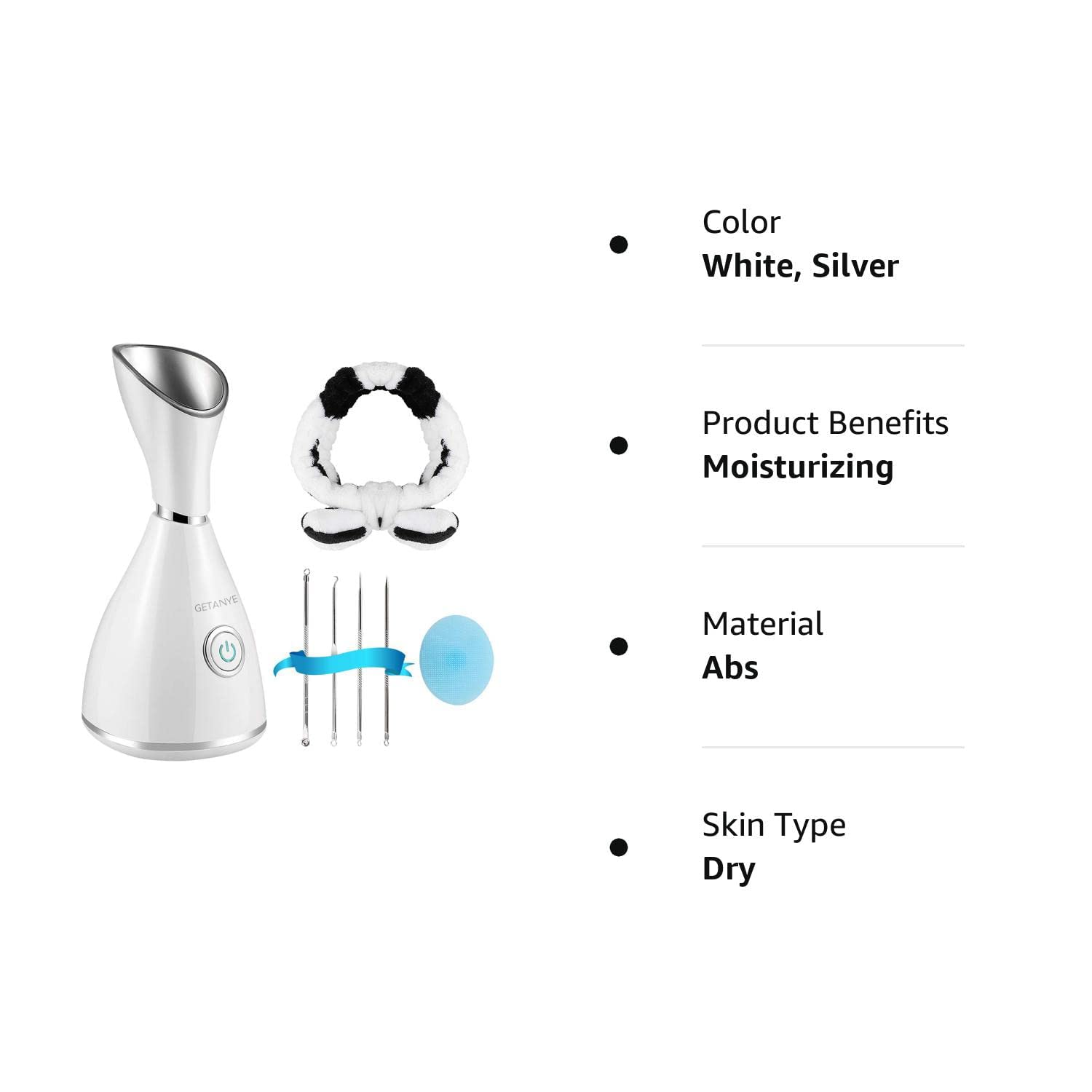 GETANYE Surwit vapeur douce à domicile pour soin facial.