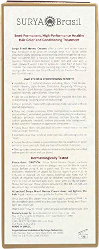Surya Brasil Crème Henna Mahogany – application facile sur cheveux