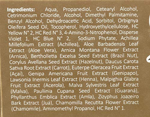 Surya Brasil Crème Henna Mahogany – emballage compact et détails importants