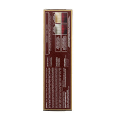 Texture crème lisse de Surya Brasil Henné Crème Mahogany pour une application précise.