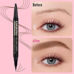 SUSIKEKI brosse effet poil imitant les poils réels des sourcils.