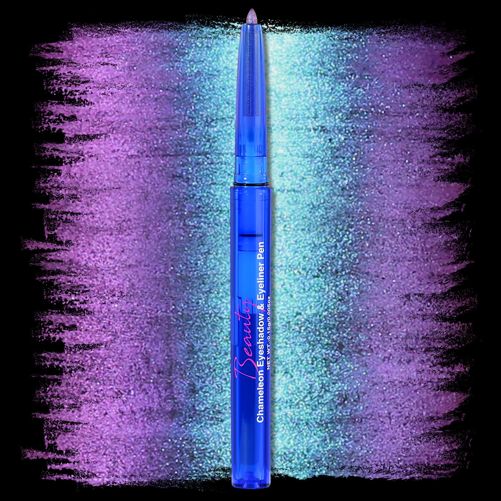 SUSIKEKI Crayon Gel Chameleon bleu pervenche: effet multichrome lumineux pour une touche élégante.