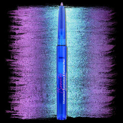 SUSIKEKI Crayon Gel Chameleon bleu pervenche: effet multichrome lumineux pour une touche élégante.