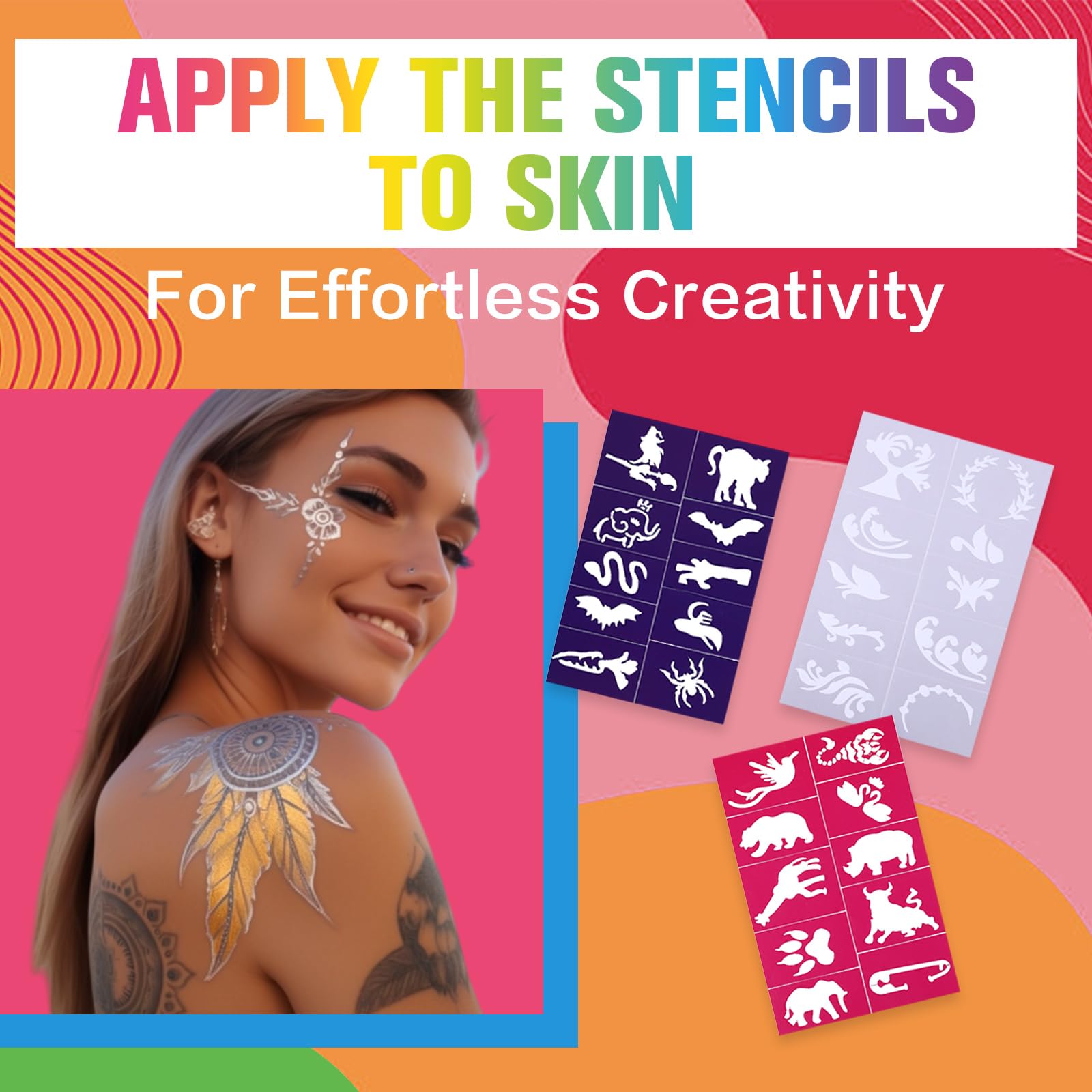 SUSIKEKI effets glitter et neon pour un rendu festif.