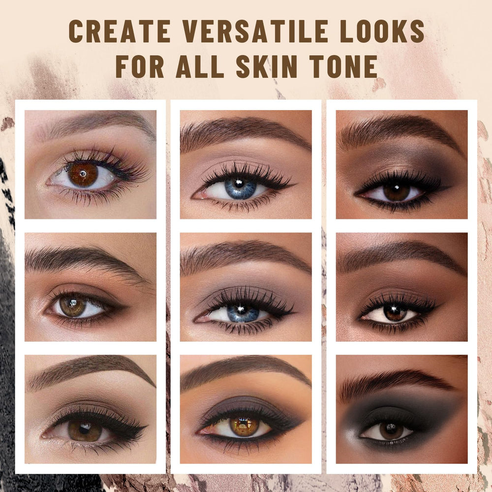 SUSIKEKI Fards neutres taupe marron – pigmentation durable.
