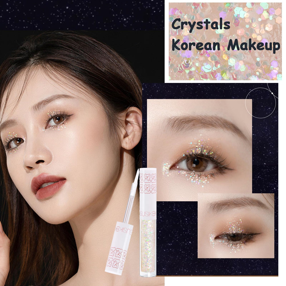 SUSIKEKI Ombre liquide paillettes Application facile pour un style rapide et élégant.