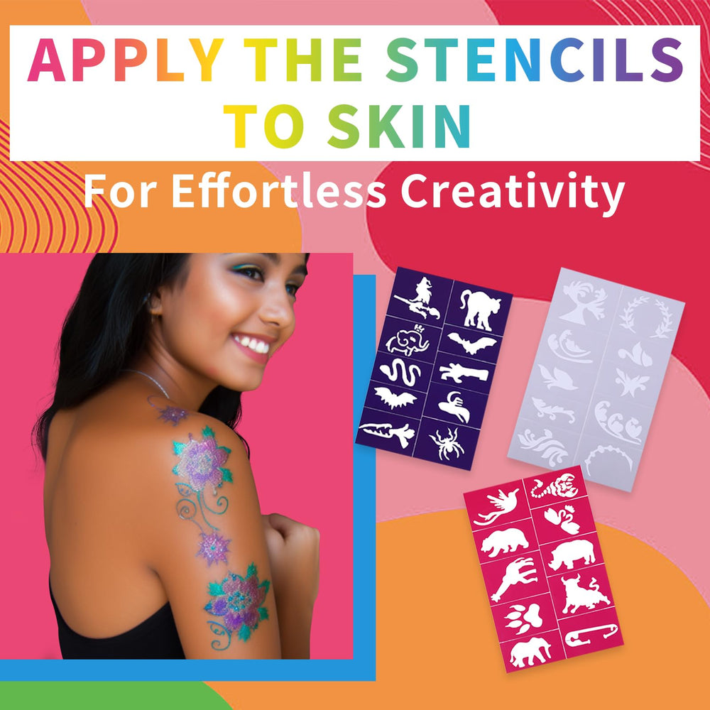 SUSIKEKI Stylo tatouage temporaire – encre à base d’eau sûre pour la peau.