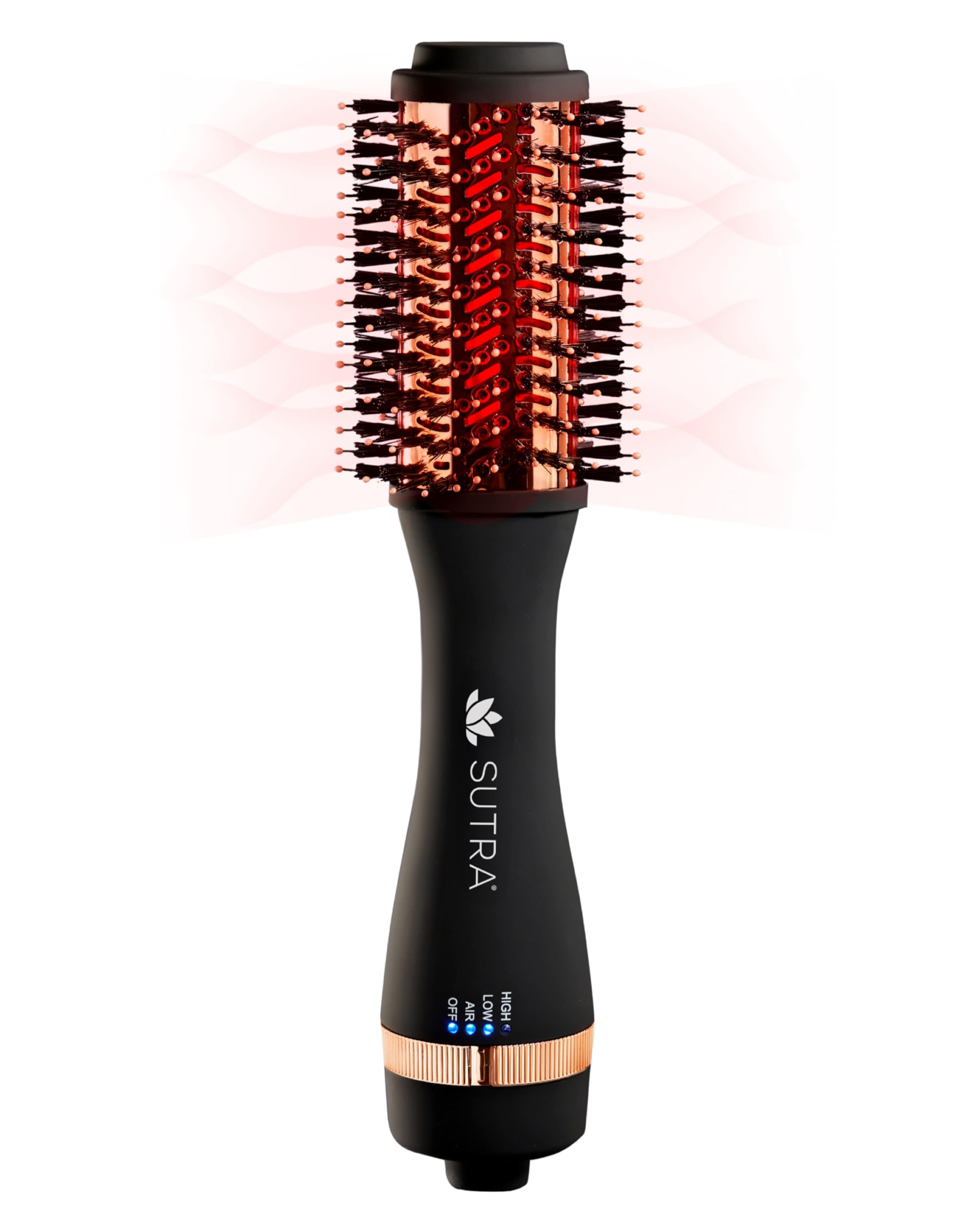 SUTRA IR : brosse infrarouge 2 pouces pour volume durable et séchage rapide.