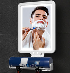 Miroir Suupvaor lumineux anti-buée pour le rasage dans la douche