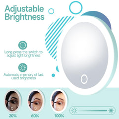 Miroir Suupvaor lumière reglable pour tout éclairage.