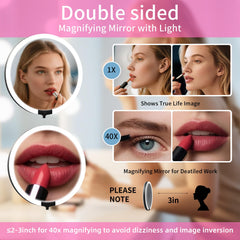 Miroir Suupvaor rotation 360° pour un angle parfait.