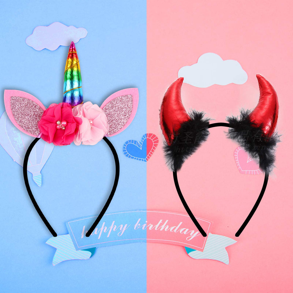 Serre-tête fin et élégant Suyegirl, parfait pour les fêtes.