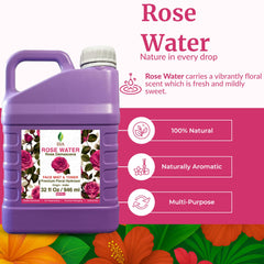 Eau de rose SVA — application-peau-cheveux, hydrate sans effort et laisse un doux parfum.