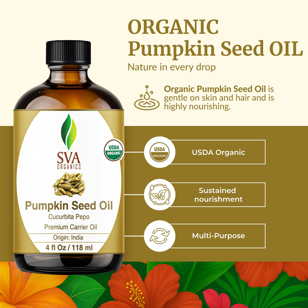 SVA ORGANICS huile pépins courge visage hydratation légère