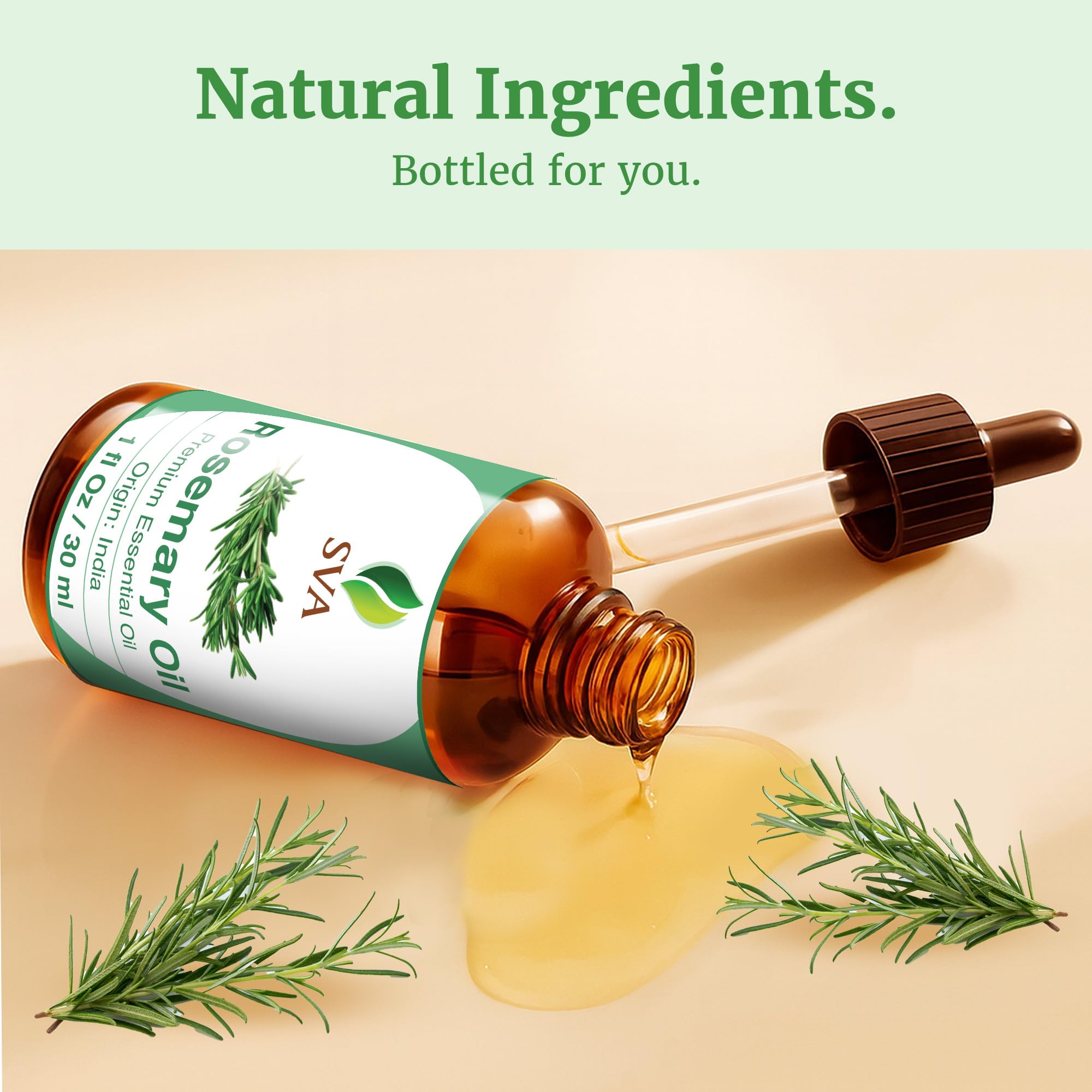 Bougie parfumée: romarin SVA ORGANICS pour une ambiance apaisante et fraîche.
