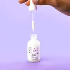 SVR A Concentrate, application fluide, peau plus tonifiée après utilisation.