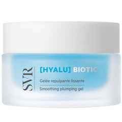 SVR HYALU Biotic – bouteille de gel hydratant pour peau normale à grasse.