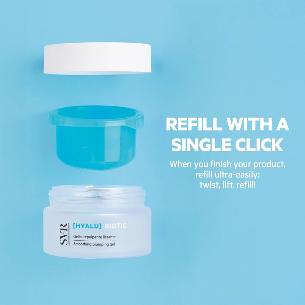 SVR HYALU Biotic – soin contour des yeux complémentaire pour l'hydratation.