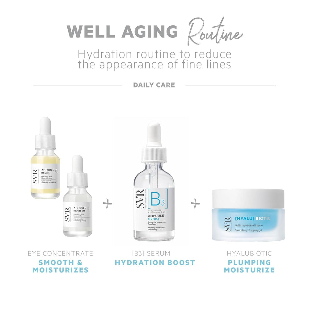 SVR HYALU Biotic – usage quotidien adapté peau sensible et grossesse.