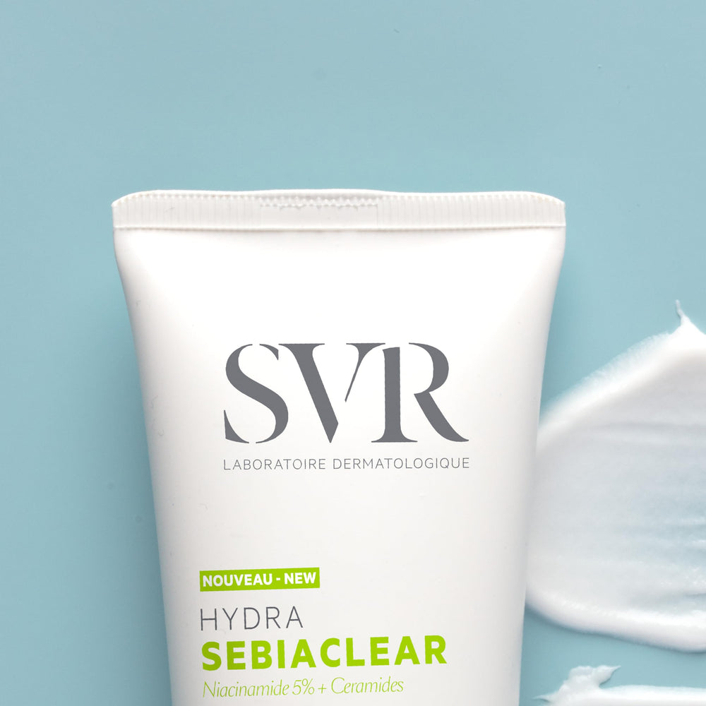 SVR Sebiaclear Hydra — texture-mate, fini mat, parfaite comme base de maquillage.