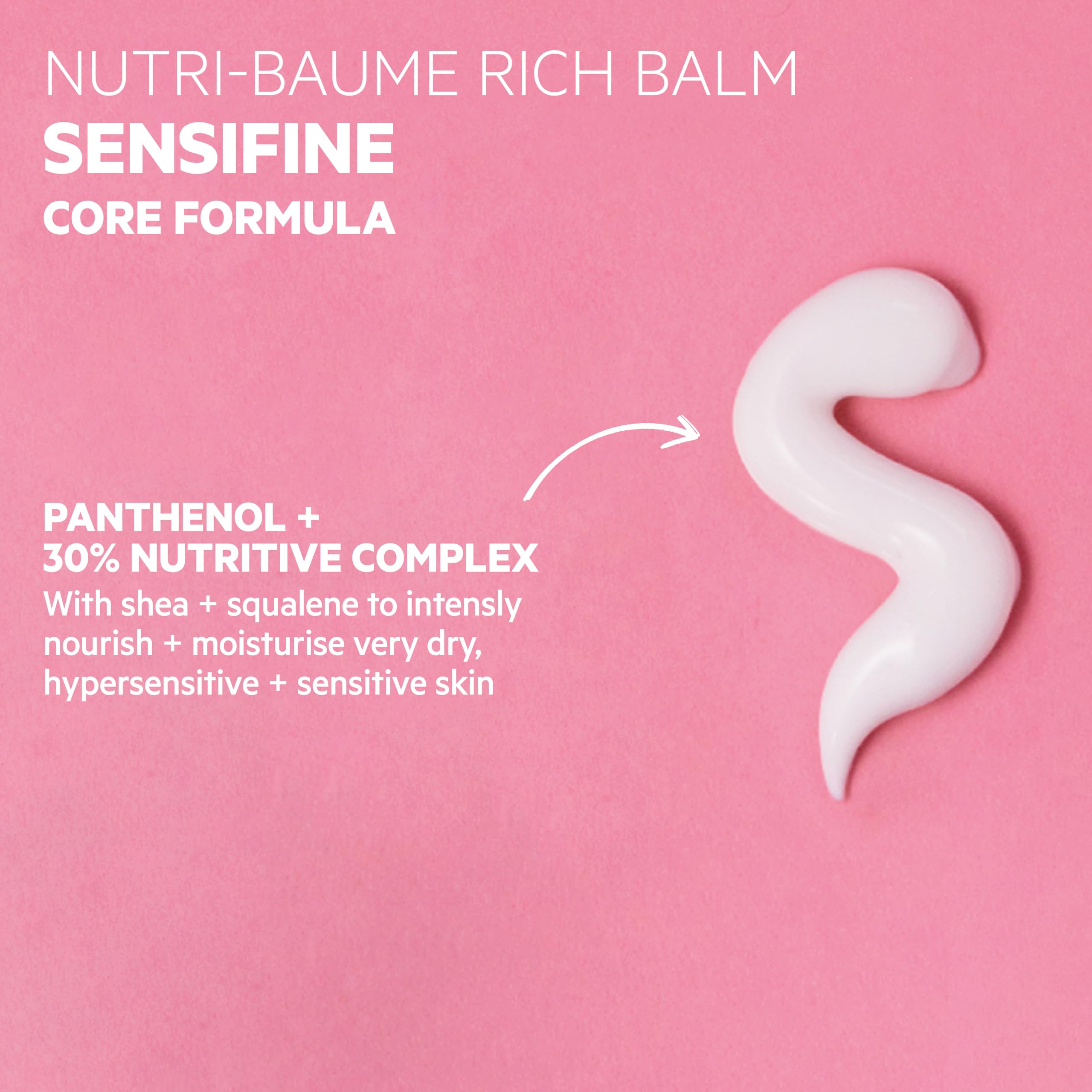 SVR Sensifine Nutri Balm sans parfum pour peaux sensibles et réactives.