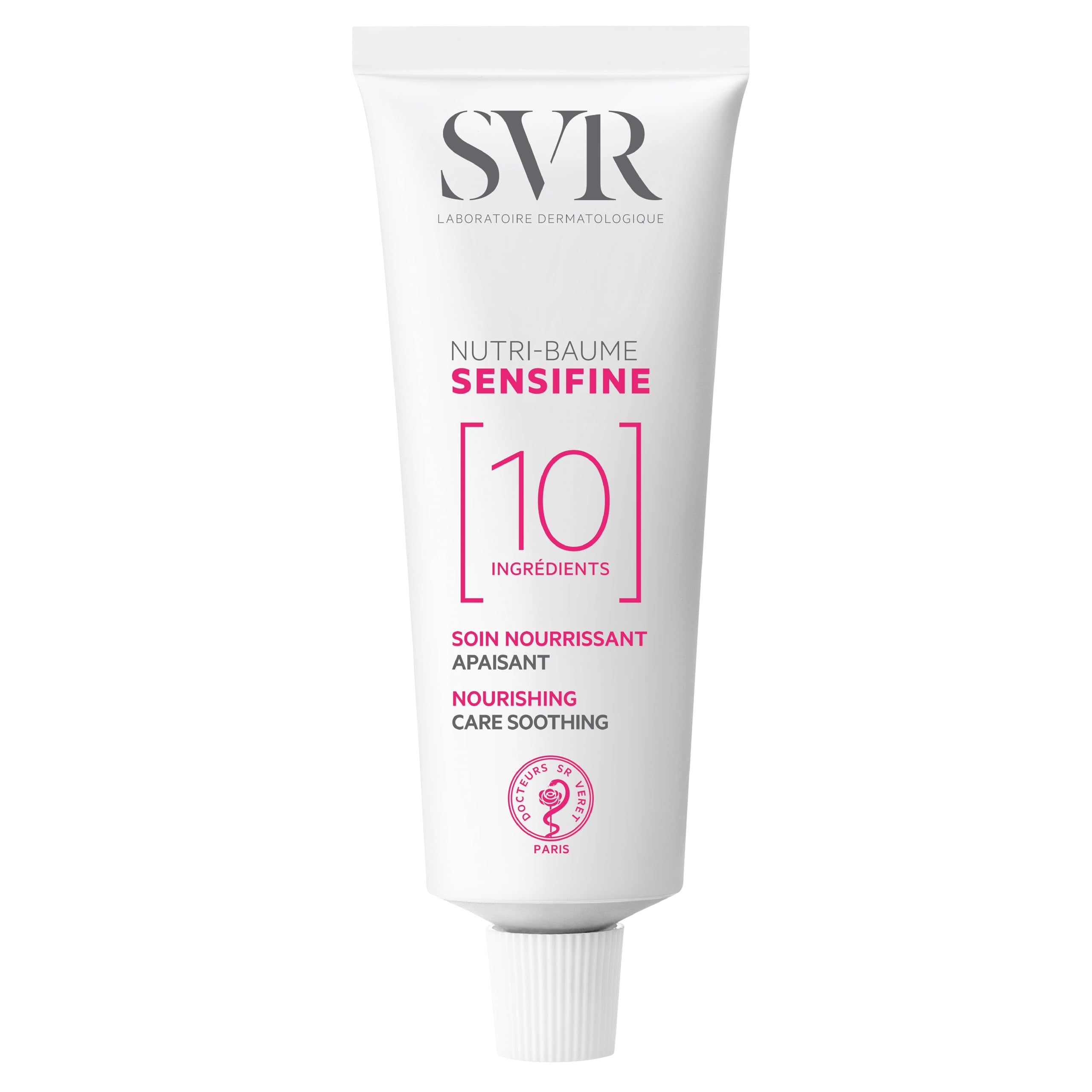 SVR Sensifine Nutri Balm texture pommade qui fond pour hydrater durablement la peau.
