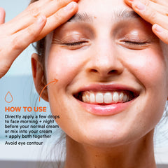 SVR Sérum vitamine C 20% texture crème légère qui pénètre rapidement.
