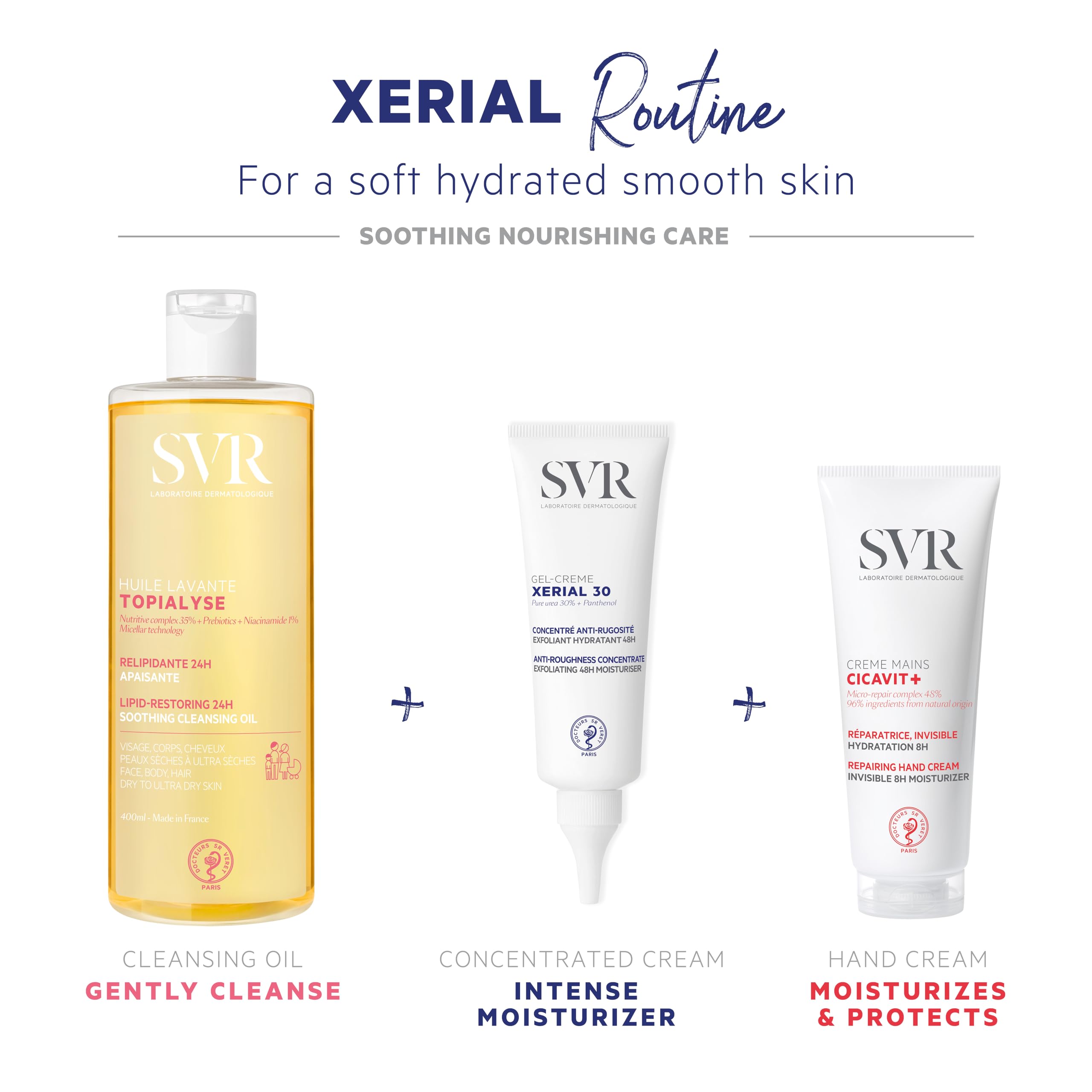 SVR Xerial 30 zones cibles coudes genoux mains bras
