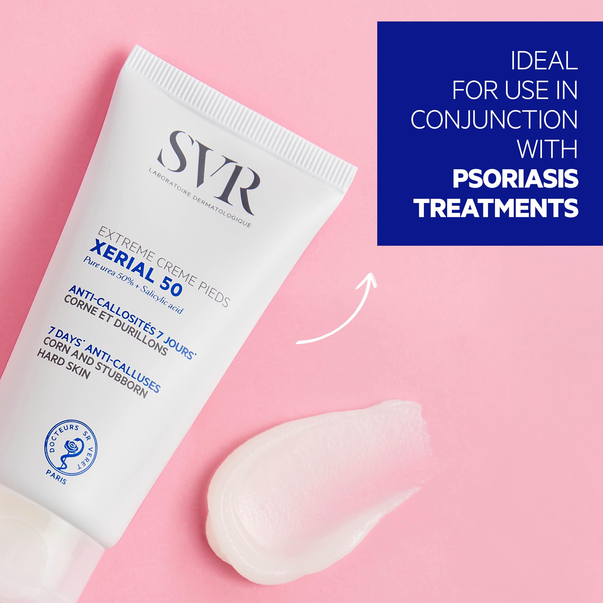 SVR Xerial 50 Gel Pied — Action douce contre les callosités.