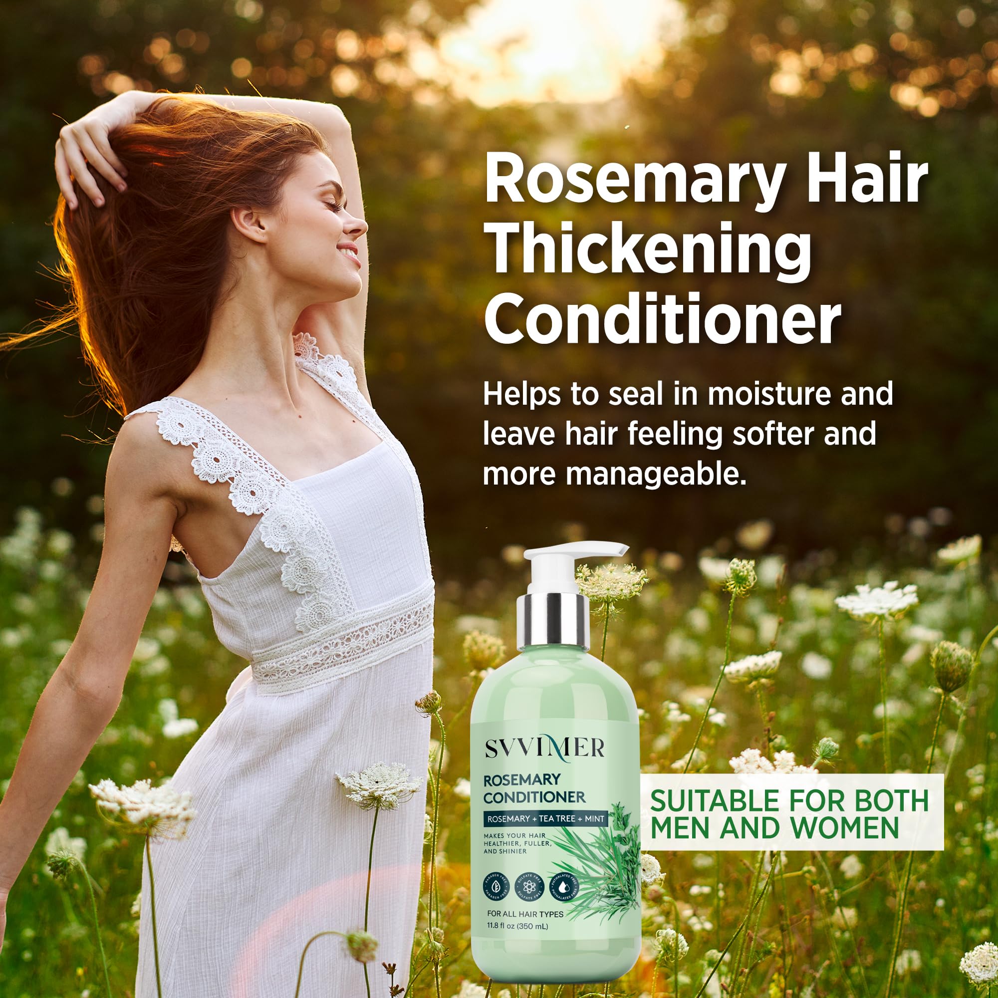 Application sous la douche avec sensation rafraîchissante grâce à la menthe.