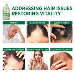 Apaisement du cuir chevelu grâce au Shampoing Romarin et à l’huile d'arbre à thé.