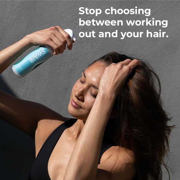 SW AIR Showerless Shampoo bouteille de 8 oz prête à l’emploi