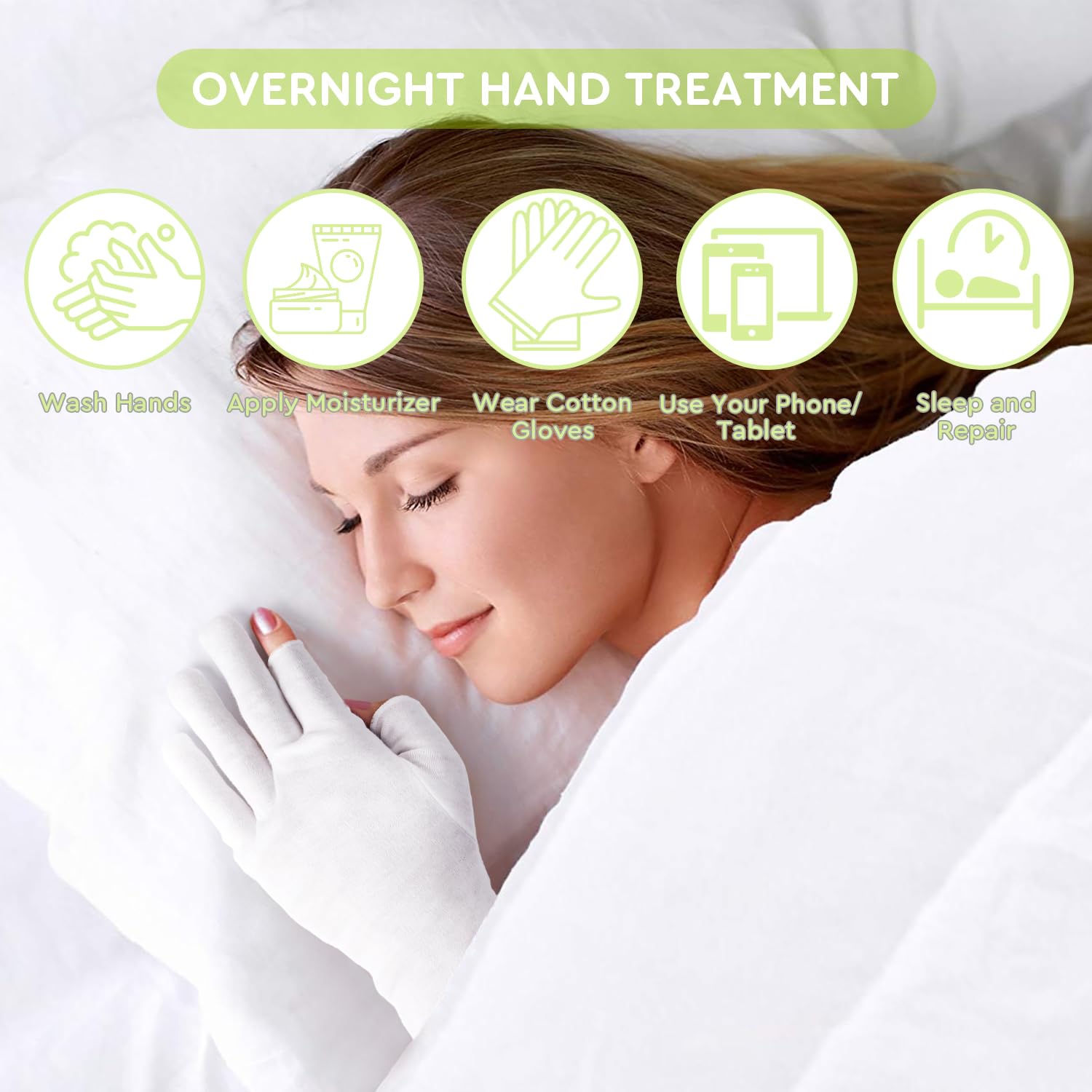 SWAKER gants respirants et confortables pour une peau plus souple.
