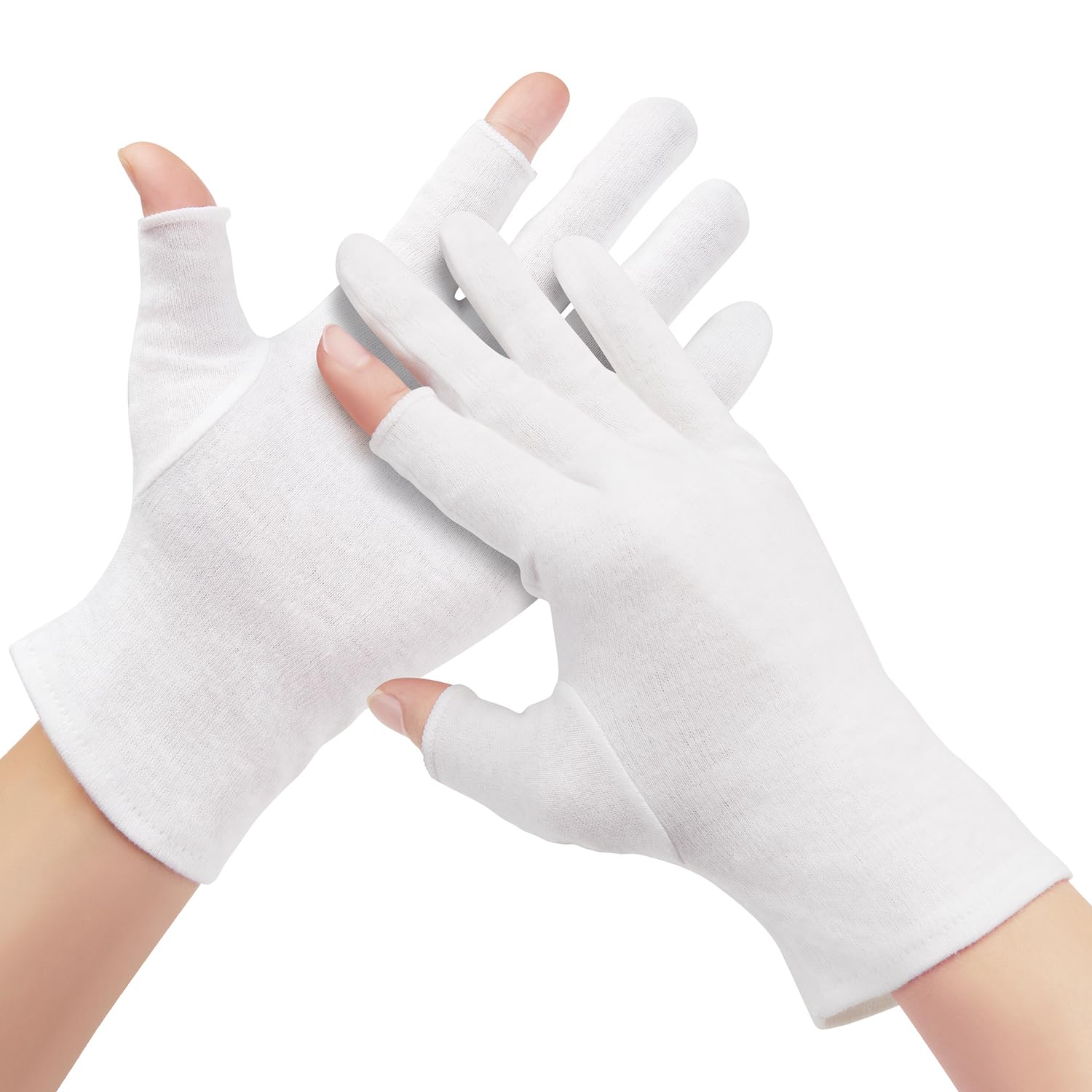 Gants SWAKER en coton hydratants avec toucher tactile pour écran.