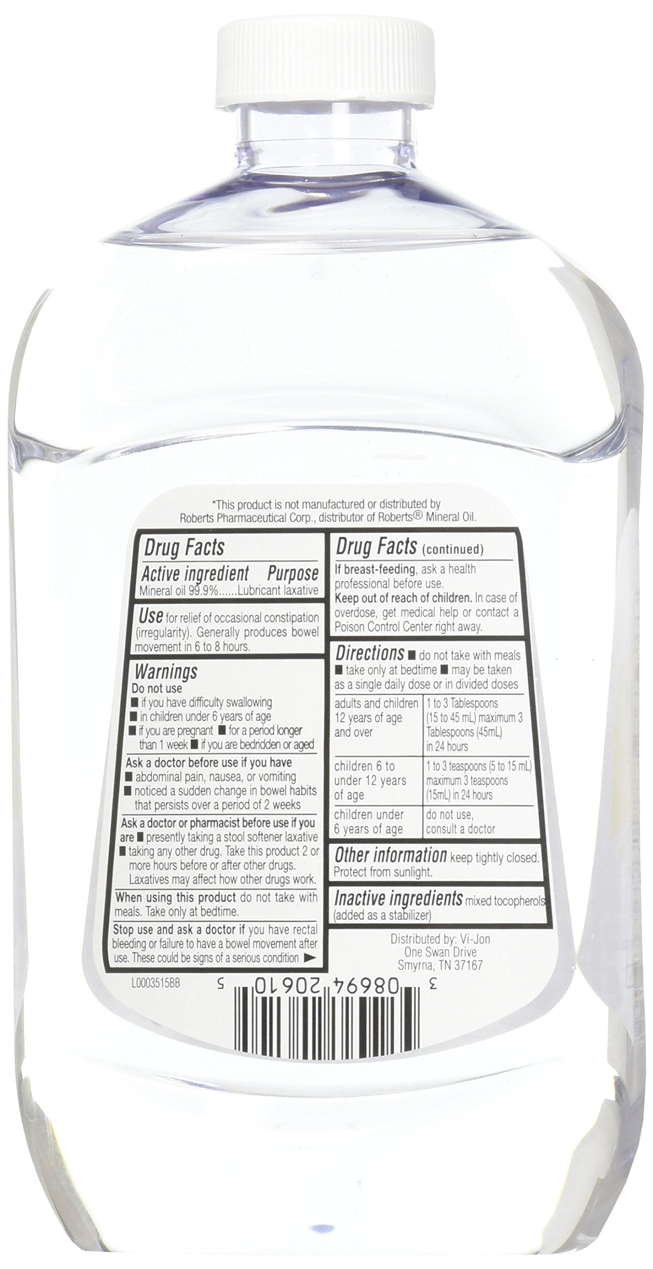 Swan Huile Minérale: application sur la main pour nourrir la peau sèche.