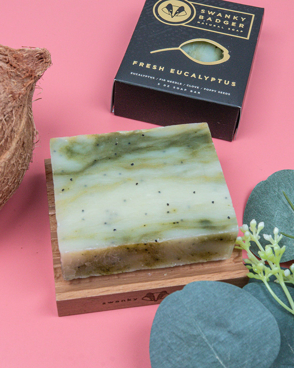 Swanky Badger Fresh Eucalyptus – texture soyeuse pour une sensation douce lors du soin.