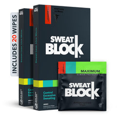 Lingette SweatBlock offrant une protection jusqu à sept jours