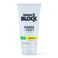 SweatBlock mains format voyage, lotion antiperspirante, contrôle discret de la transpiration