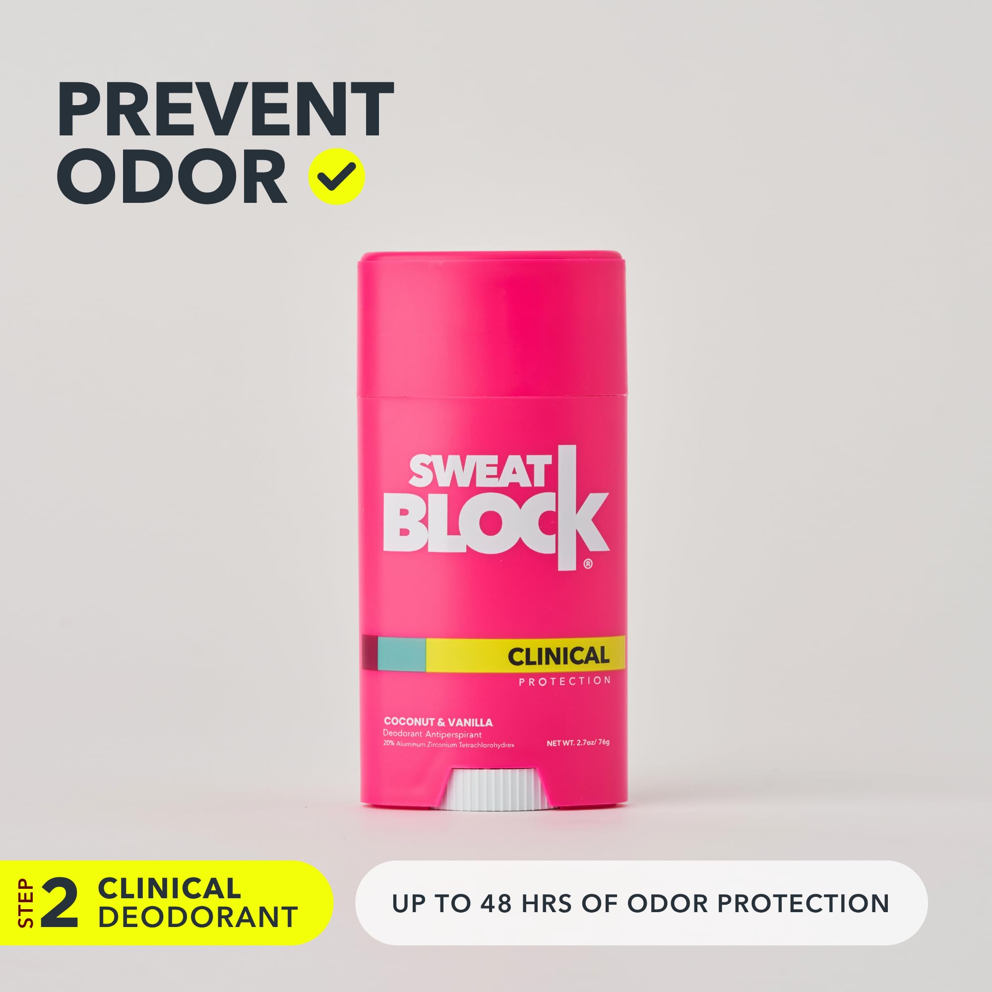 Stick Déodorant Coco Vanille – parfum doux et longue fraîcheur.